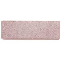 Trapmatten 15 st 65x21x4 cm wit en roze - thumbnail