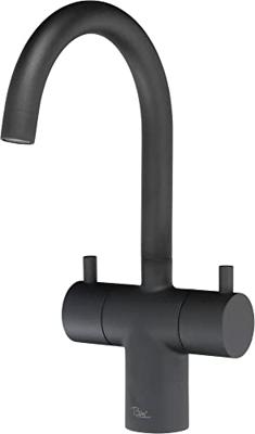 Ben Lavion draaibare wastafelkraan gestructureerd zwart