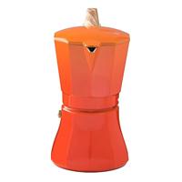 Italiaanse Koffiepot Oroley Petra Oranje Aluminium 6 Kopjes - thumbnail