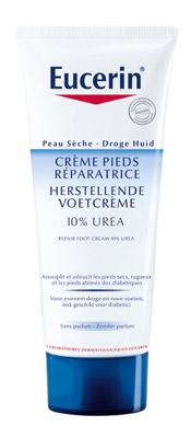 Eucerin UreaRepair 10% Urea Voetcrème Zeer Droge en Ruwe Huid Tube 100ml