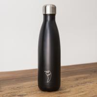 Chilly's Monochrome Matte Edition CB04BLK thermosfles 0,5 l Zwart - thumbnail