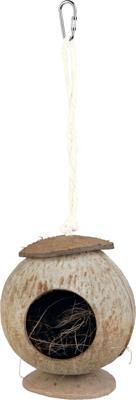 TRIXIE KOKOSNOOTHUIS HAMSTER 13X13X31 CM 3 ST