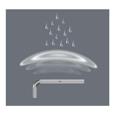 Wera 950 Stiftsleutel, Metrisch, Verchroomd, Hex-Plus, 7.0 mm - 1 stuk(s) - 05021050001