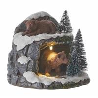 Luville Schneewald Bear cave white - thumbnail
