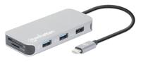 Manhattan 130615 USB-C dockingstation Geschikt voor merk (dockingstation): Universeel USB-C Power Delivery - thumbnail