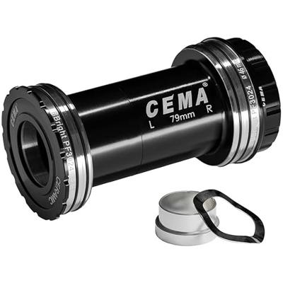 Cema bracketas bbright46 sram gxp sg3 coated keramisch zwart