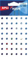 Agipa versterkingsringen etui van 1008 stuks - thumbnail