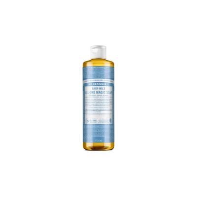 Dr. Bronner&apos;s Vloeibare zeep - pure castile - baby - parfumvrij - 475 ml