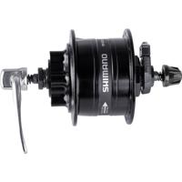 Shimano dynamonaaf 36 gaats hd-3d32 3 watt voor 6-bouts remschijf snelspanner zwart - thumbnail