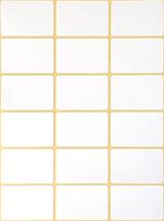 Avery Zweckform 3325 mini etiketten ft 38 x 24 mm (b x h), 522 etiketten, wit - thumbnail