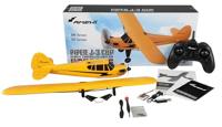 Amewi Piper J-3 CUP Geel, Zwart RC vliegtuig RTF 505 mm - thumbnail