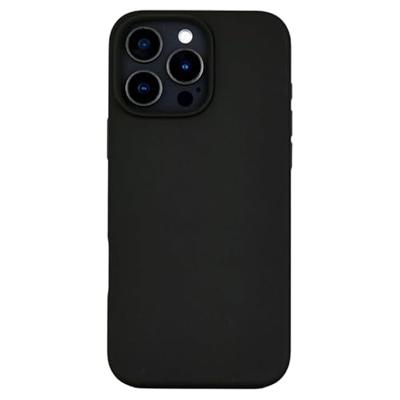 JT Berlin SilikonCase Steglitz Backcover Apple iPhone 16 Pro Max Zwart Inductieve lading, MagSafe compatible