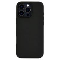 JT Berlin SilikonCase Steglitz Backcover Apple iPhone 16 Pro Max Zwart Inductieve lading, MagSafe compatible - thumbnail