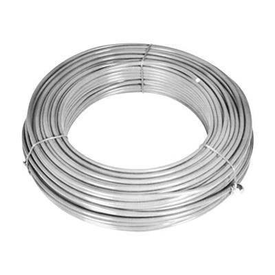 VidaXL Gaashek met palen 15x1,25 m gegalvaniseerd staal zilverkleurig