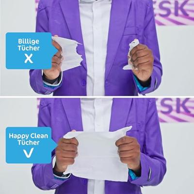 100 stuks kantoor reinigingsdoekjes - Singlepack