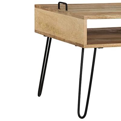 VidaXL Tv-meubel 110x35x45 cm massief mangohout
