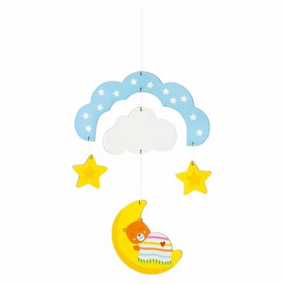 Goki houten mobiel reis door de nacht