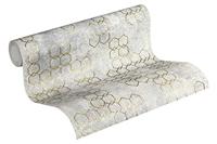 Livingwalls New Walls grijs behang | 374244 - thumbnail