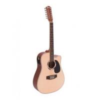 DIMAVERY DR-612 Western Guitar 12 string, nature - thumbnail