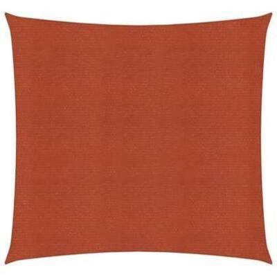 Schaduwdoek vierkant 3 x 3 meter - terra