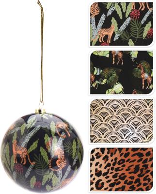 2 stuks! Kerstbal lush 100 mm 4 assorti Nampook - Nampook 2 stuks! Kerstbal lush 100 mm 4 assorti Nampook - Nampook