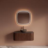 Badkamermeubelset Gliss Design Alluro 100 cm Walnut - thumbnail