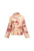 Pip Studio Faye Long Sleeve Top Cece Fiore White Pink L - thumbnail