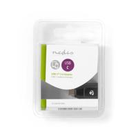 Nedis USB-C Adapter | USB-C Male naar USB-A Female | 5 Gbps | Zwart | 1 stuks - CCGB60915BK CCGB60915BK - thumbnail
