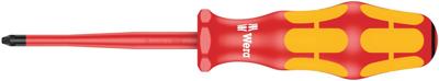Wera 165 iS PZ VDE geïsoleerde Schroevendraaier Pozidriv, kling met gereduceerde diameter, PZ 1 x 80 mm - 1 stuk(s) - 05006460001