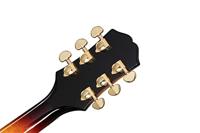 Epiphone Original Collection Sheraton Vintage Sunburst semi-akoestische gitaar met premium gigbag - thumbnail