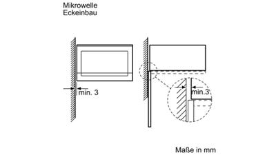 Magnetron met Grill BOSCH BEL523MS0 20 L LED 1270W Zwart Zwart/Zilverkleurig Zilverkleurig 800 W 20 L - thumbnail