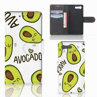 Sony Xperia X Compact Leuk Hoesje Avocado Singing Sony Xperia X Compact Leuk Hoesje Avocado Singing