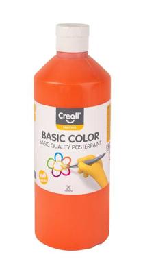 Plakkaatverf creall basic oranje 500ml | 6 stuks