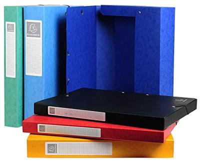Exacompta elastobox Exabox 8 geassorteerde kleuren: geel, rood, roze, paars, blauw, turquoise, groen e... Exacompta elastobox Exabox 8 geassorteerde kleuren: geel, rood, roze, paars, blauw, turquoise, groen e...