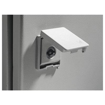 Rittal SZ 2476.100 2476100 Afdekking voor sleutelkast Afsluitbaar Polyamide Grijs 2 stuk(s)