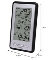 Proficell/Technoline WS 9632 Weerstation Zwart - thumbnail