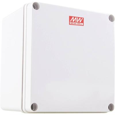 MEAN WELL Behuizing, Industriële behuizing, Outdoorbehuizing 125 x 125 x 100 PC, Polycarbonaat, Kunststof Grijs 1 stuk(s)