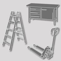 LA-KA-PE Transportstapelbak | L400xB300xH210mm | grijs PP handgreepopening | zijwanden gesloten | 1 stuk - TK400/210-0 GRAU TK400/210-0 GRAU - thumbnail