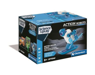 Clementoni wetenschap & spel action robots - skiër
