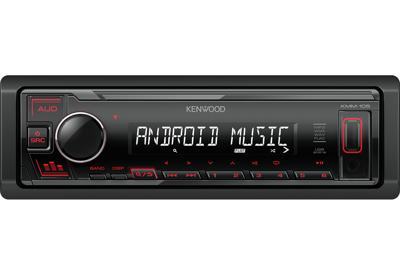 Kenwood KMM-105RY autoradio Zwart 50 W