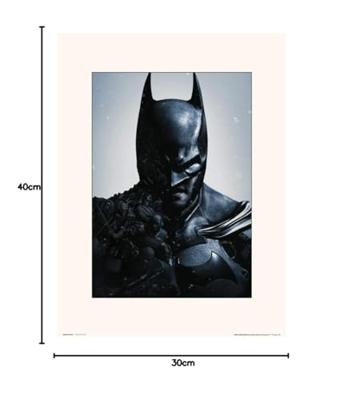 Kunstdruk Batman - Arkham Origins 30x40cm
