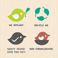 Tender Leaf Toys Speelset Ponystal 18,5 Cm Hout Naturel 3-delig - thumbnail