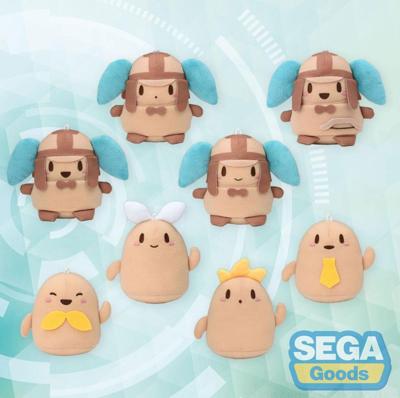 Piapro Characters Hatsune Miku Series fuwa petit Plush Keychains Haniwa 10 cm Blind Box Assortment (8)