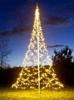 Fairybell licht kerstboom 600 cm 900 led warmwit zonder mast - thumbnail