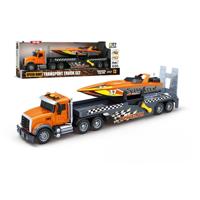 Autotransporter met raceboot - thumbnail