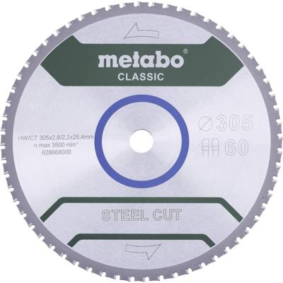 Metabo Accessoires Cirkelzaagblad | Steel Cut Classic | 355x25,4mm | Z2 FZFA/FZFA 4° - 628669000 Metabo Accessoires Cirkelzaagblad | Steel Cut Classic | 355x25,4mm | Z2 FZFA/FZFA 4° - 628669000