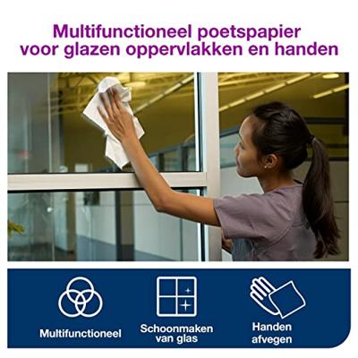 Poetspapier tork w2 advanced 1laags 1150 vel wit Poetspapier tork w2 advanced 1laags 1150 vel wit
