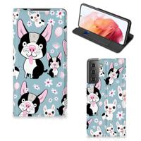 Samsung Galaxy S21 | Hoesje maken | Hondjes - thumbnail