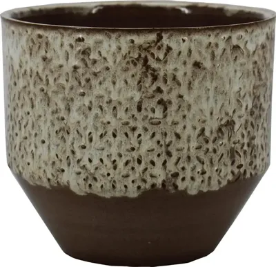 Floran Bloempot Fariah 20x19cm Bruin