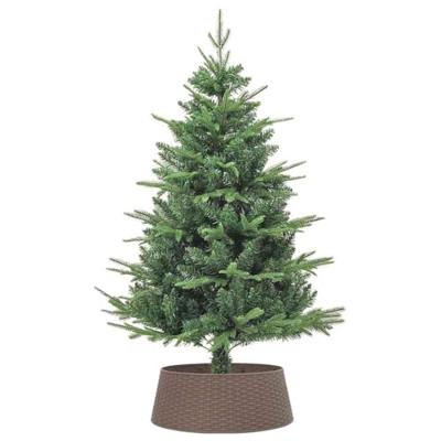 Kerstboomrok 65x23 cm kunststof bruin Kerstboomrok 65x23 cm kunststof bruin